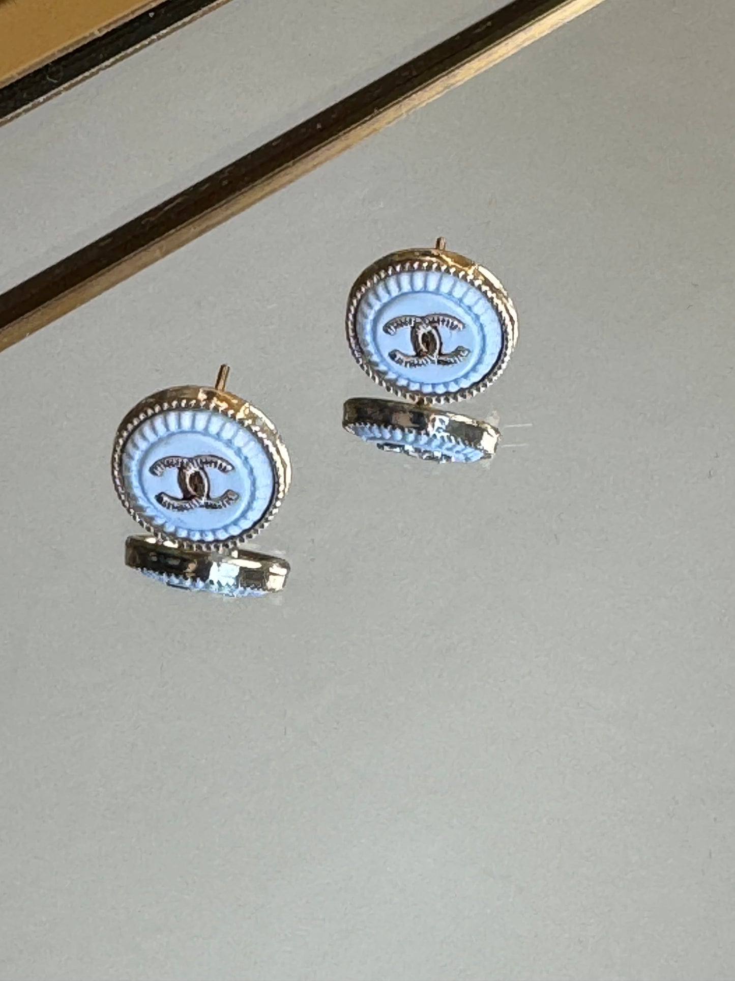 Ice White Earrings
