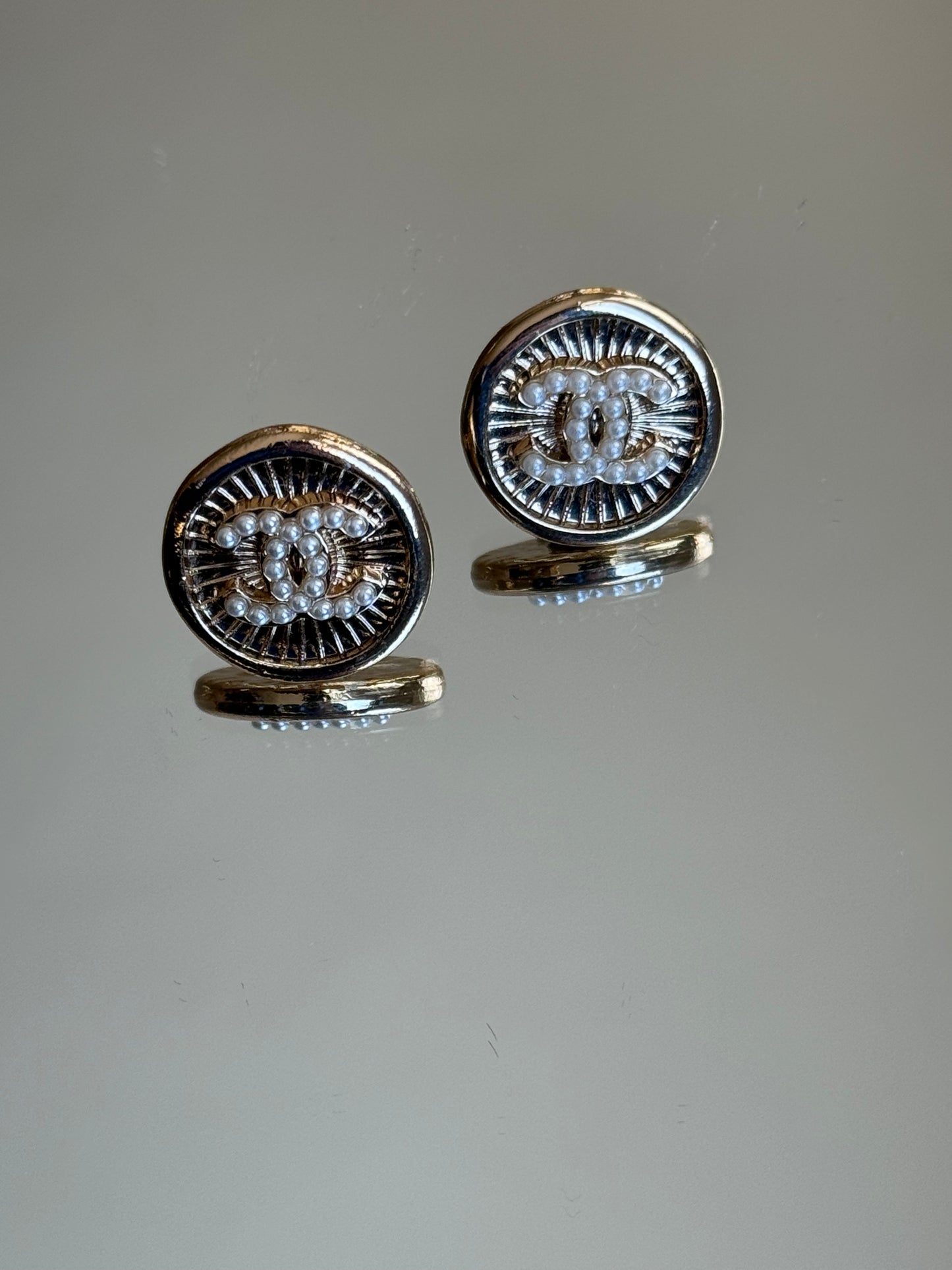 Faux Pearl Earrings