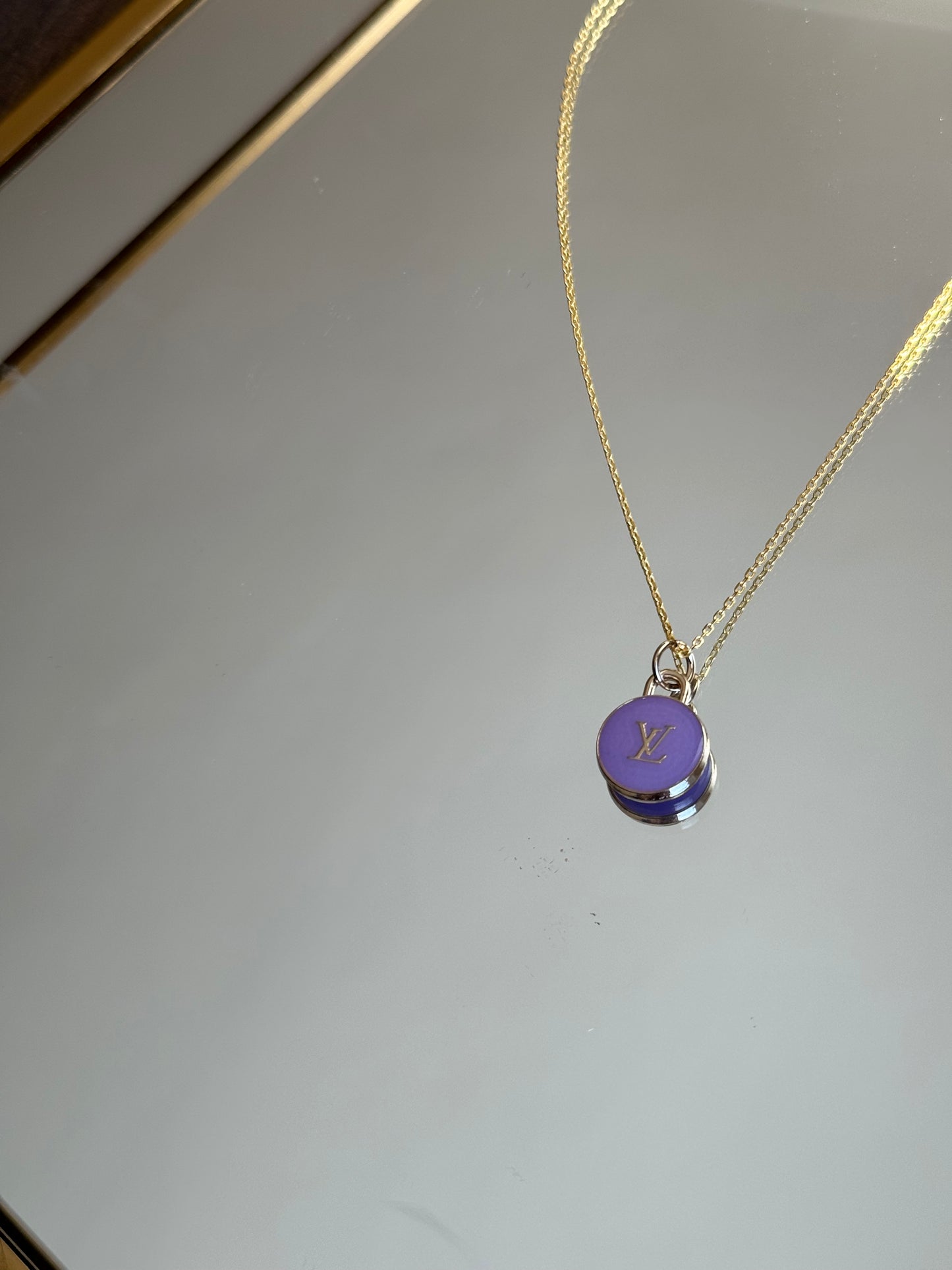 Deep Lilac Necklace