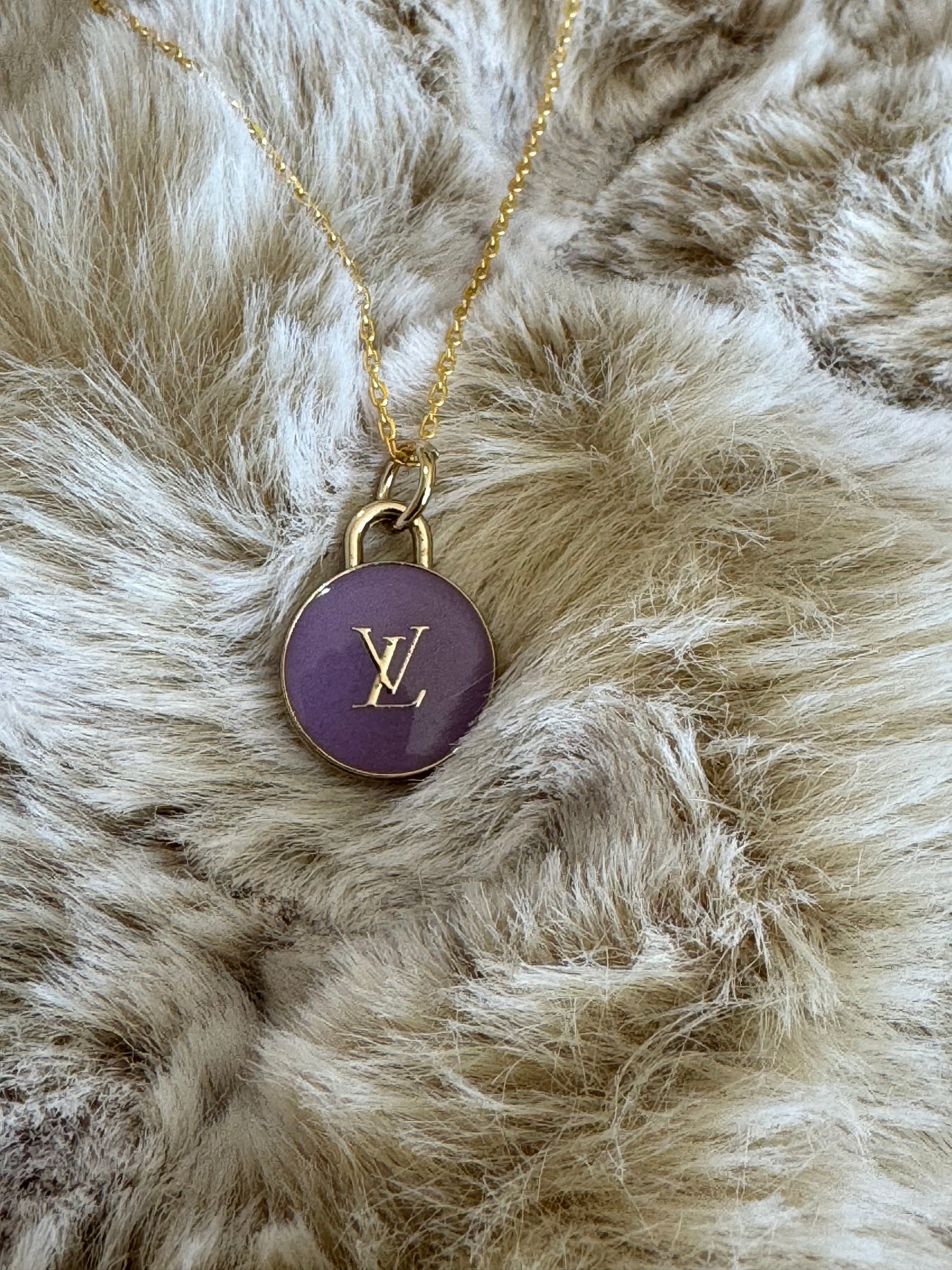 Deep Lilac Necklace