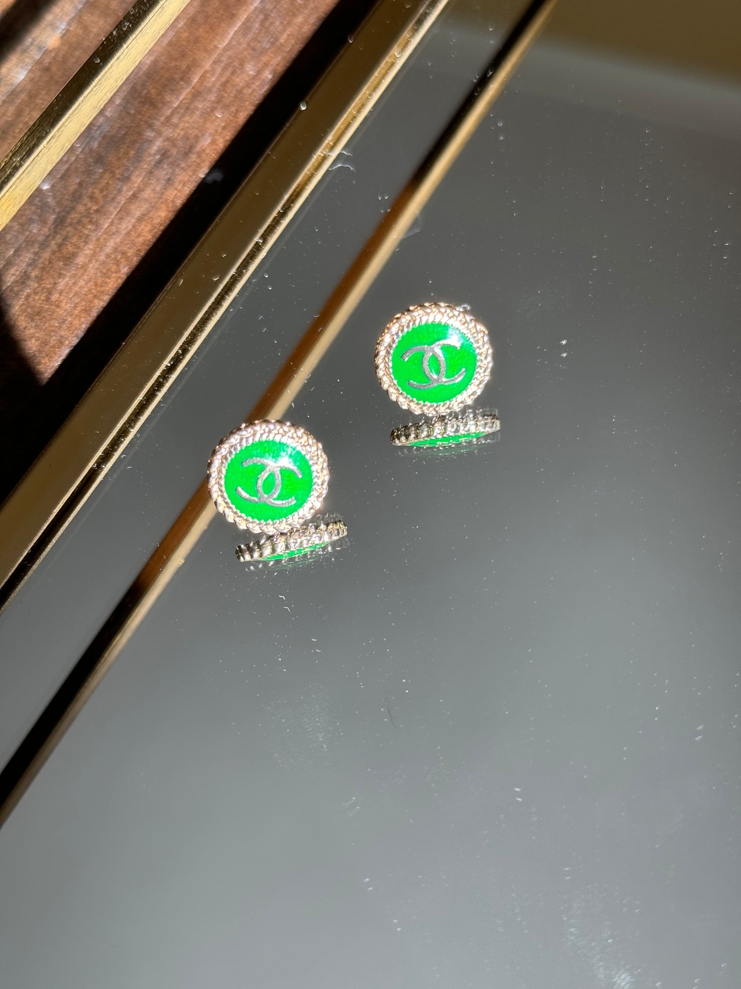 Emerald Green Earrings